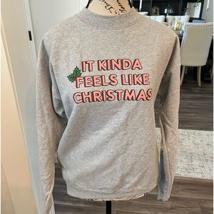 Christmas crewneck size small